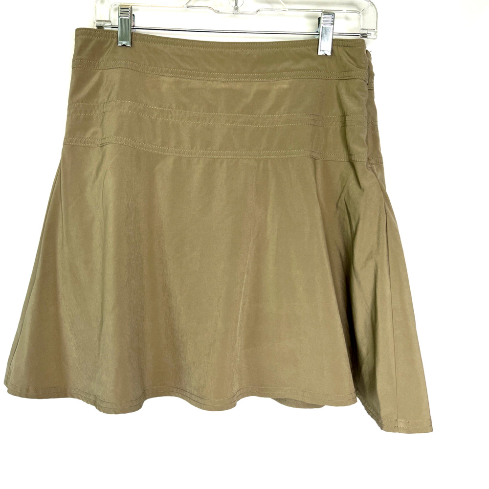 Athleta Womens Size 8 Tennis Stretch Everyday Skort Skirt Classic Taupe
